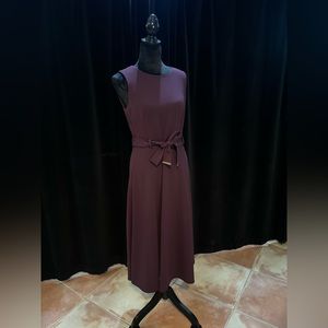 Calvin Klein plum dress